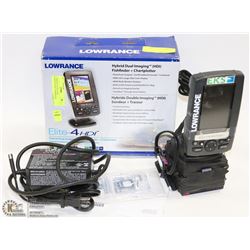 LOWRANCE ELITE-4 HDI CHARTPLOTTER / FISHFINDER