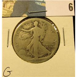 1916 D Walking Liberty Half Dollar, G.