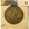 Image 1 : 1917 Reverse S Walking Liberty Half Dollar, VG.