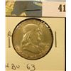 Image 1 : 1961 P Franklin Half Dollar. CH BU 63.