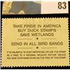 Image 2 : 1993 RW60 U.S. Federal Migratory Waterfowl Stamps, Unused, OG, hinged.