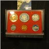 Image 2 : 1982 S Deep Mirror Cameo U.S. Proof Set with special Mint Medal. Original as issued.