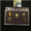 Image 1 : 1989 S Deep Mirror Cameo U.S. Proof Set. Original as issued. Five-piece Set.