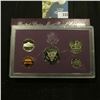 Image 2 : 1990 S Deep Mirror Cameo U.S. Proof Set. Original as issued. Five-piece Set.
