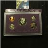 Image 1 : 1991 S Deep Mirror Cameo U.S. Proof Set. Original as issued. Five-piece Set.