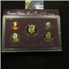 Image 1 : 1993 S Deep Mirror Cameo U.S. Proof Set. Original as issued. Five-piece Set.