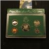 Image 2 : 1995 S Deep Mirror Cameo U.S. Proof Set. Original as issued. Five-piece Set.