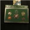 Image 2 : 1996 S Deep Mirror Cameo U.S. Proof Set. Original as issued. Five-piece Set.