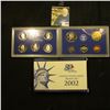 Image 2 : 2002 S Deep Mirror Cameo U.S. Proof Set. Original as issued. Ten-piece Set.