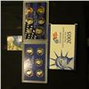 Image 2 : 2004 S Deep Mirror Cameo U.S. Proof Set. Original as issued. Eleven-piece Set.