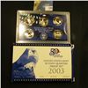Image 2 : 2003 S Five-Piece Statehood U.S. Quarter Proof Set. Original as issued. Five-piece Set.