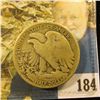 Image 2 : 1938 D Walking Liberty Half Dollar, VG. Nice Key date.