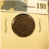 Image 1 : 1870 U.S. Shield Nickel, VG+.