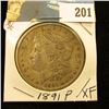 Image 1 : 1891 P Morgan $ - XF