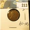 1919 S Lincoln Cent - AU-MS