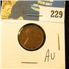 1918 Lincoln Cent - AU