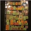 Image 1 : Big grouping of old precancelled stamps: side 1 - 70 examples from the state of Iowa, side 2 - 34 mo