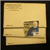Image 2 : (3) unopened 1968 Silver U.S. Mint Sets in unopened original envelopes.