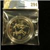 Image 1 : 1996 S Proof 68+ Atlanta Olympics Soccer Commemorative Half-Dollar, encapsulated.