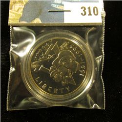 1991-1995 P World War II Proof 68+ Commemorative Half-Dollar, encapsulated.