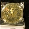 Image 2 : 1986 S Ellis Islands Silver Statue of Liberty Commemorative Dollar, Proof, encapsulated.