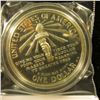 Image 2 : 1986 S Ellis Islands Silver Statue of Liberty Commemorative Dollar, Proof, encapsulated.