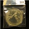 Image 1 : 1988 S U.S. Olympics Proof Silver Dollar, encapsulated.