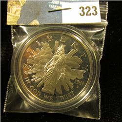 1789-1989 S Bicentennial of the Congress Cameo Proof Silver Dollar, encapsulated.