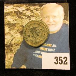 Roman AE with Virtus reverse, I did not have time to research obverse ruler. Nearly 2,000 Years old.