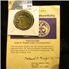 Image 1 : American Eagle Series B "Double Eagle" Commemorative with certificate of Authenticity. Layered in bo