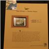 Image 1 : 2001 New Jersey Waterfowl $5.00 Stamp depicting a pair of Tundra Swans, Mint, unsigned, in vinyl pag