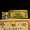 Image 3 : Cancelled Stock Certificate for 1000 Shares "Beaver Creek Distillery, Inc…State of Iowa"; & Series 1