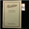 Image 1 : Early 1900 manual "Studebaker Owner's Manual The Light-Six", 64 pgs.