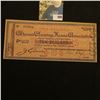 Image 1 : 1907 "Altoona Clearing House Association" Ten Dollars Scrip, hole cancelled. Quite rare and 'Doc' th