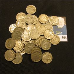 (40) Buffalo Nickels dating 1920-27.
