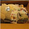 Image 2 : Maybe as much as 2,000 old Football Cards in a cardboard box, various players. It looks like they da