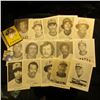 Image 1 : (15) different autographed photo cards of Pittsburgh Pirates players, plus a Sticker.