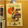 Image 2 : "Bob Elson's Baseball Guide 1977 Hall of Fame Members"; & 14" Card Stock Box full of 1977 Topps Base