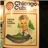 Image 2 : Mint condition, Vol.1 No.1 "Chicago Cubs 1982 Official Souvenir Program Magazine"; & 14" Card Stock 