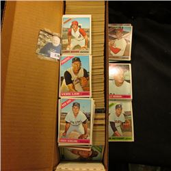 14  Card Stock Box nearly full of 1966 Topps Baseball cards.
