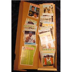 14" Card Stock Box nearly full of 1964 Topps Baseball cards.