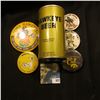 Image 1 : (5) Different 1970-90 Hawkeye Homecoming Pin-backsl & a "Hawkeye Beer Not Associated with University