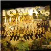Image 1 : 2005-2006 Iowa Herkies Squad Subway Poster with numerous autographs; & (3) different 1970-80 era Iow