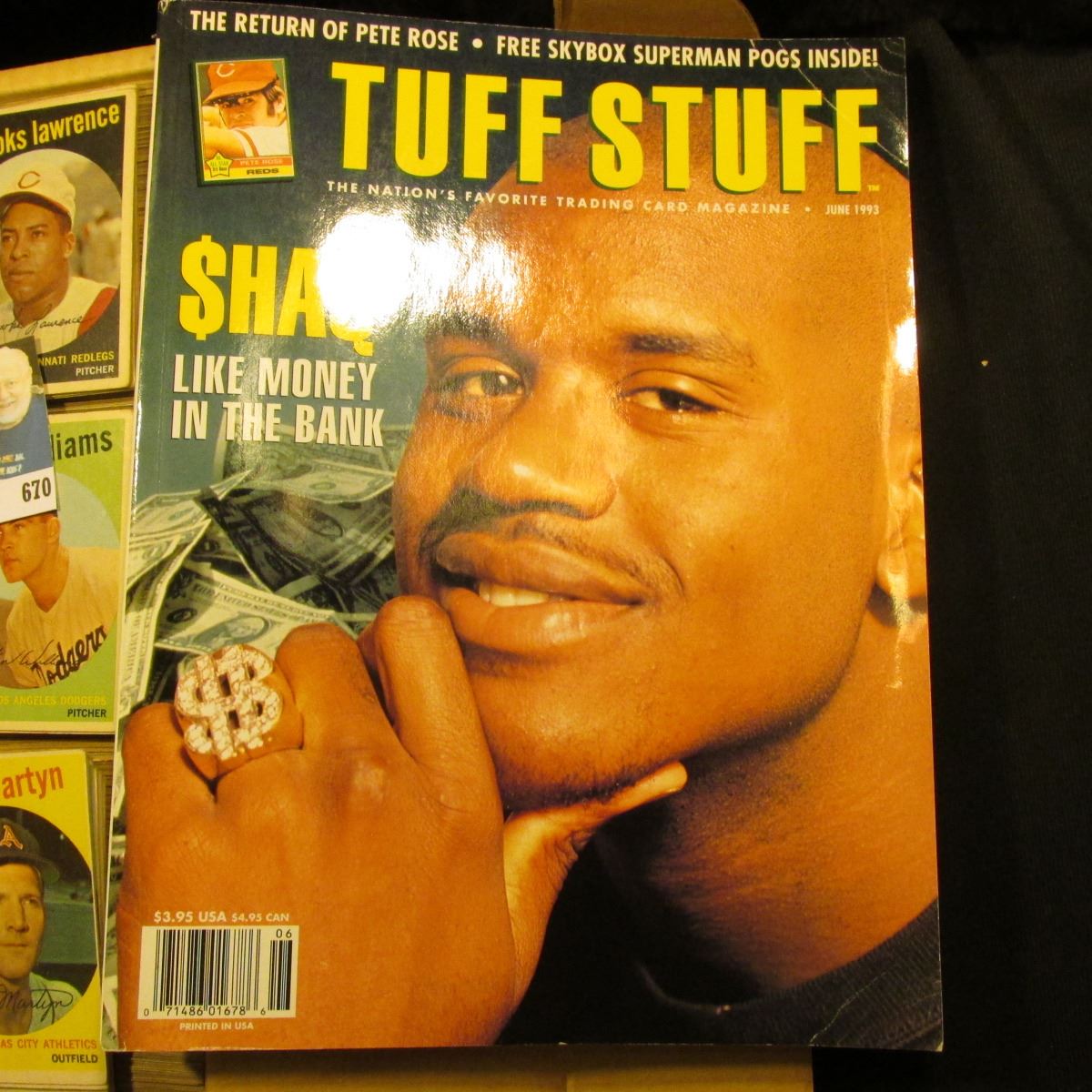 June 1993 edition "Tuff Stuff The Nation's Favorite Trading Card
