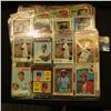 Image 4 : A group of more than (20) Plastic pages with Baseball Cards, some of which have been autographed. A 