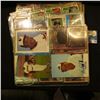 Image 5 : A group of more than (20) Plastic pages with Baseball Cards, some of which have been autographed. A 