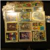 Image 8 : A group of more than (20) Plastic pages with Baseball Cards, some of which have been autographed. A 