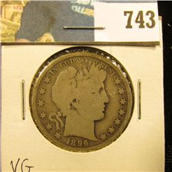 1896 P Barber Half Dollar, G.