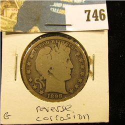 1898 P Barber Half Dollar, G.