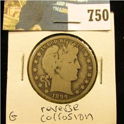 1899 O Barber Half Dollar, G